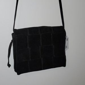 Leather Black Crossbody